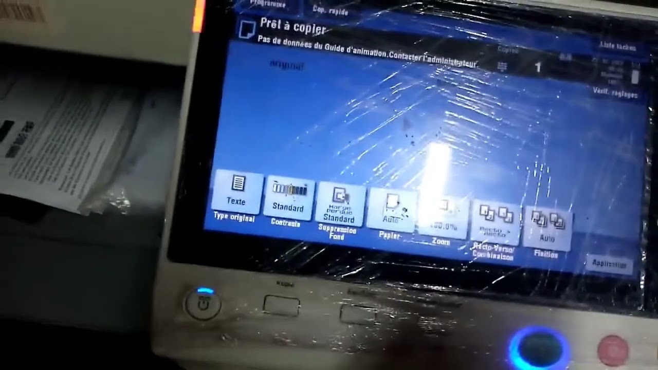 طريقة تصحيح الاخطاء ل konica minolta ¨¨Trouble reset¨¨