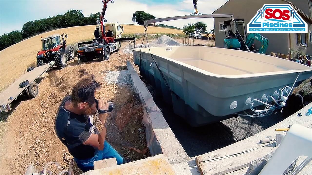 Installation coque Ibiza par Sos-Piscines