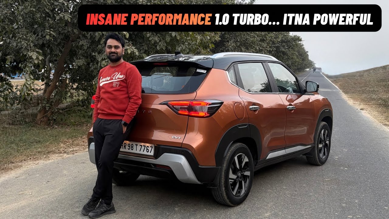 Nissan Magnite Turbo Petrol Drive Review 2025 | Performance, Mileage & Real Test Drive 