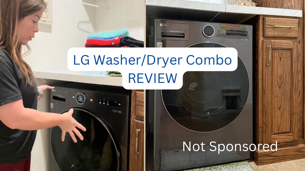 ОБЗОР Стирально-сушильного комбо LG
