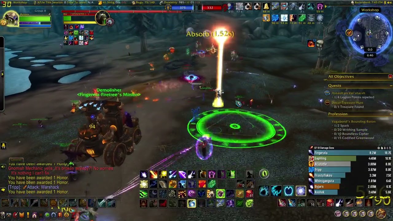 Checkout my World of Warcraft gameplay recorded with Insights.gg