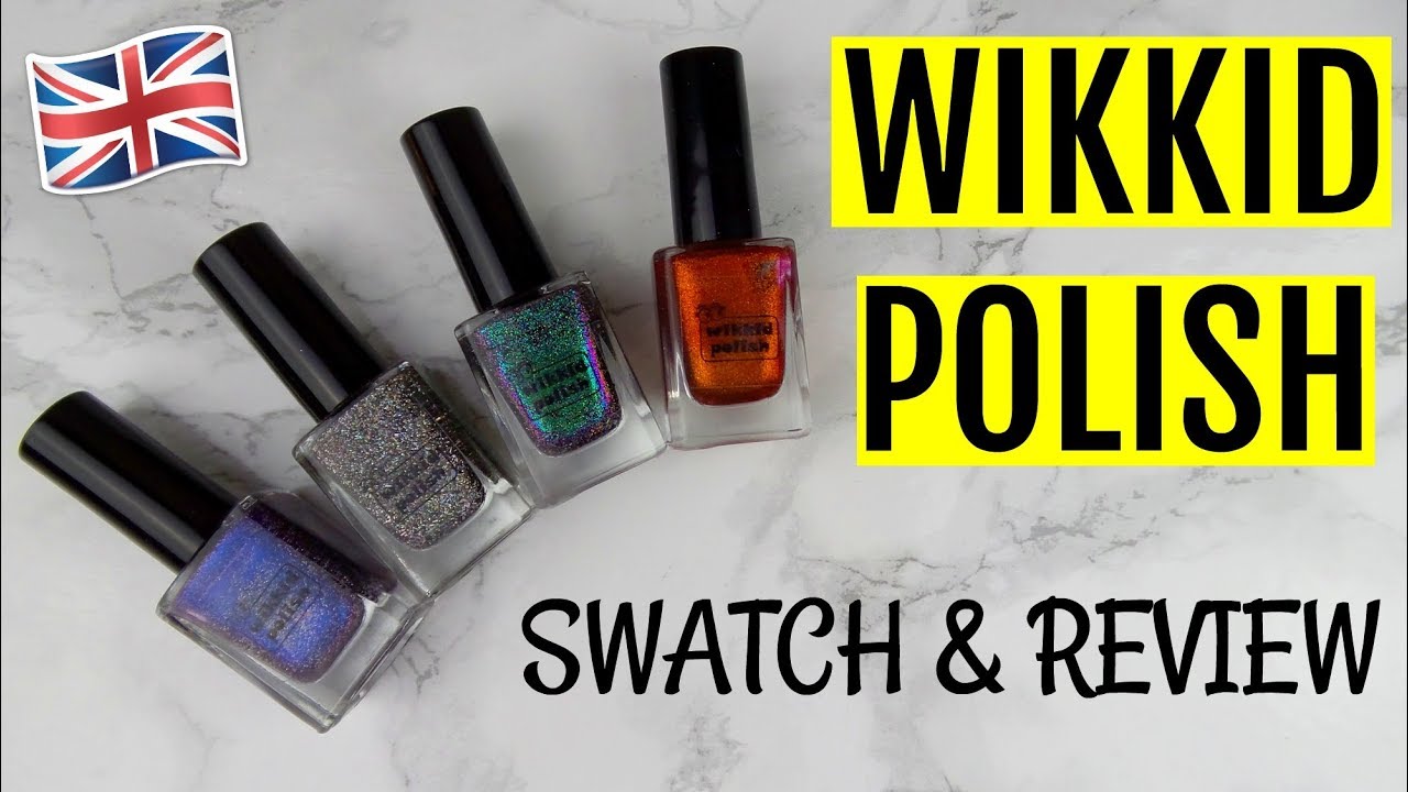 WIKKID POLISH SWATCH & REVIEW | Spangley Nails