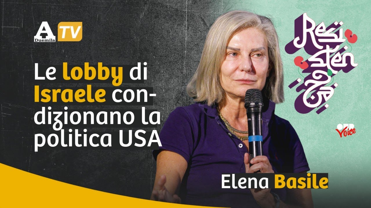 Elena Basile: le lobby di Israele condizionano la politica USA
