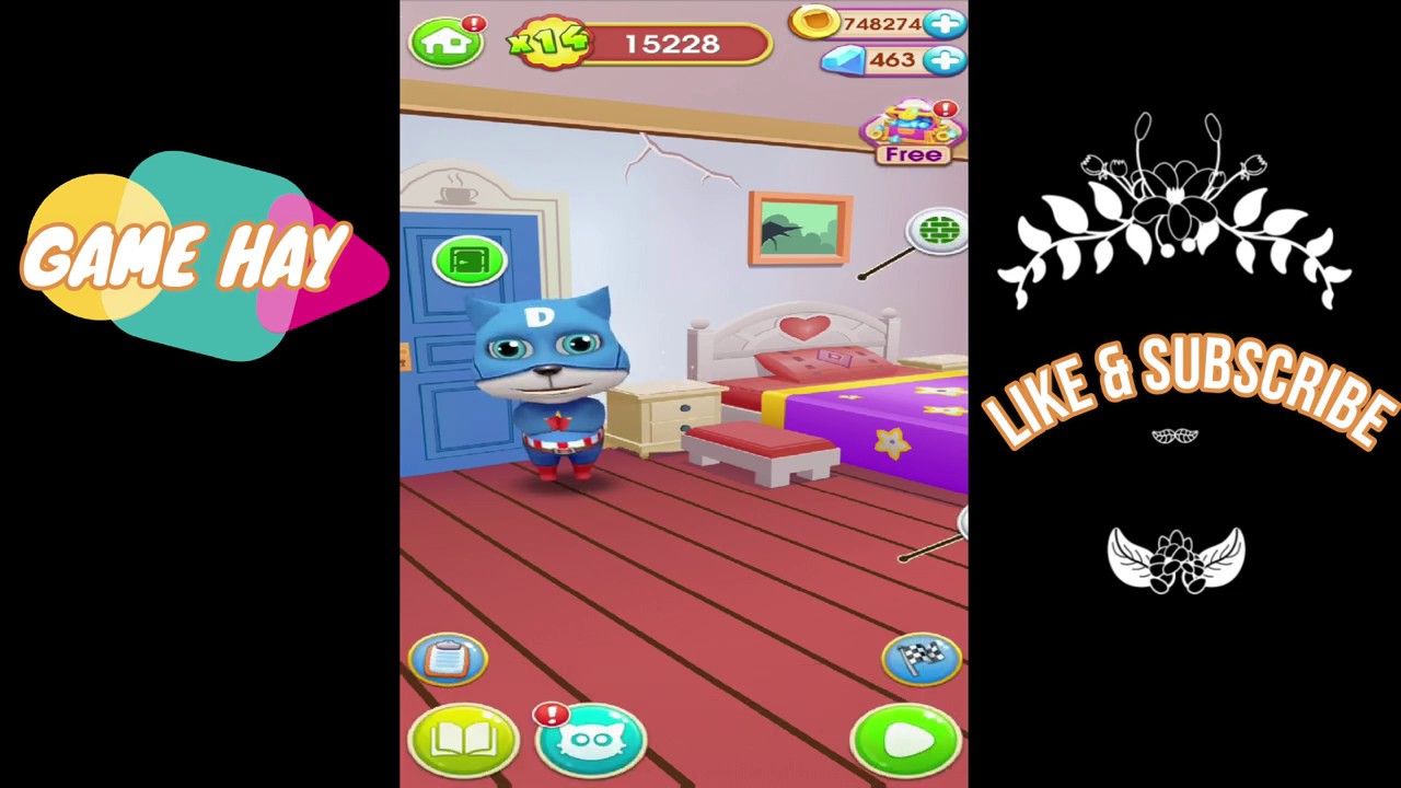 Cat Runner android game build full rooms/ Game x&acirc;y ph&ograve;ng cho M&egrave;o