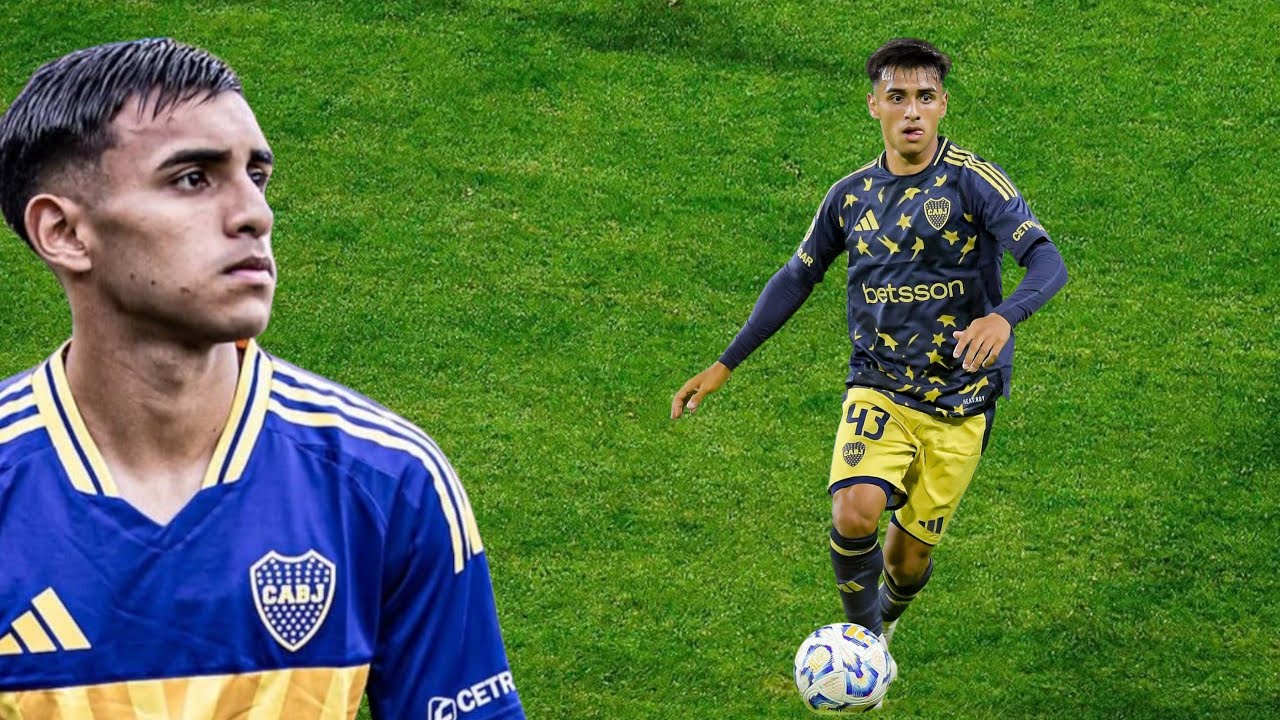 Milton Delgado Boca Juniors Highlights - Skills & Passes 2025