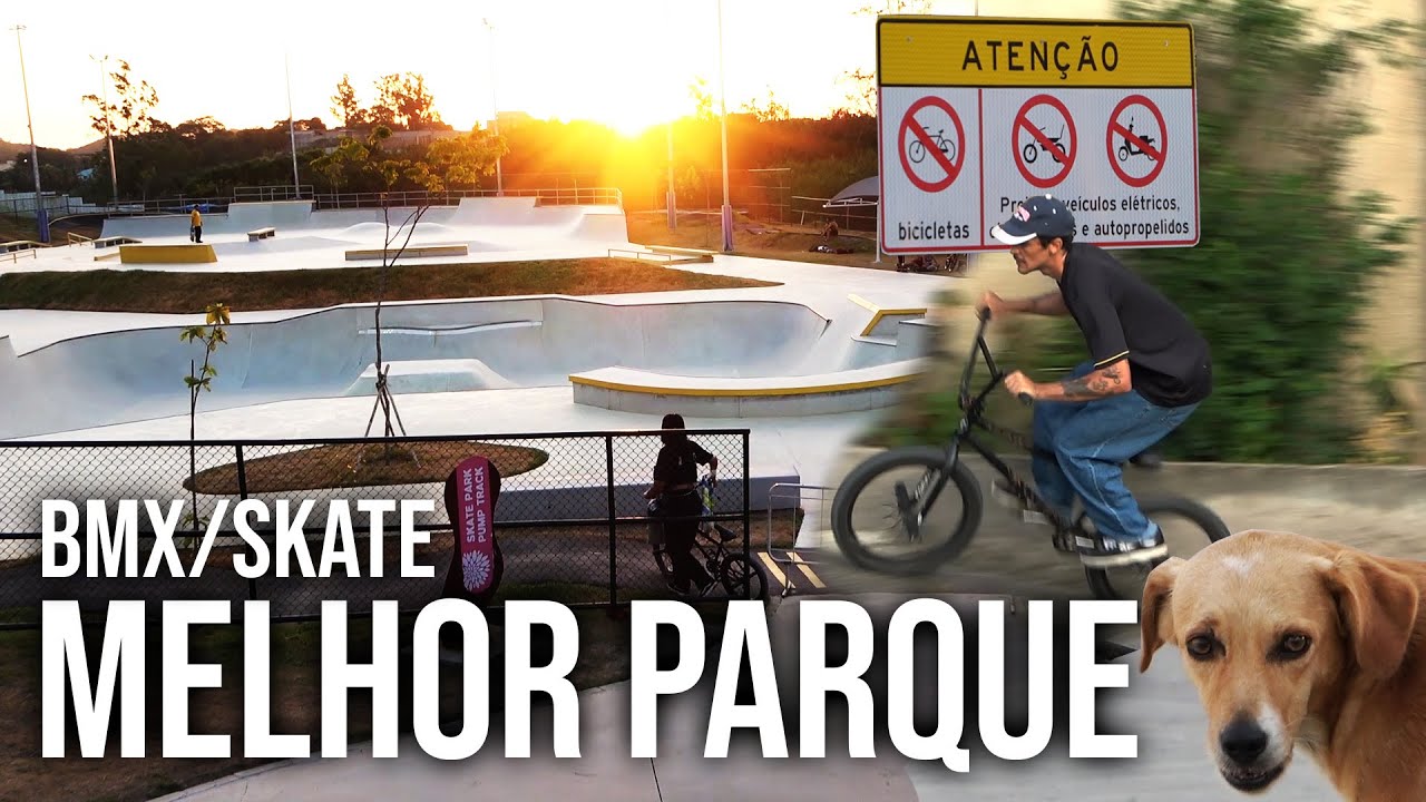 UM PARAÍSO DO BMX E SKATE? - PARQUE OESTE RIO