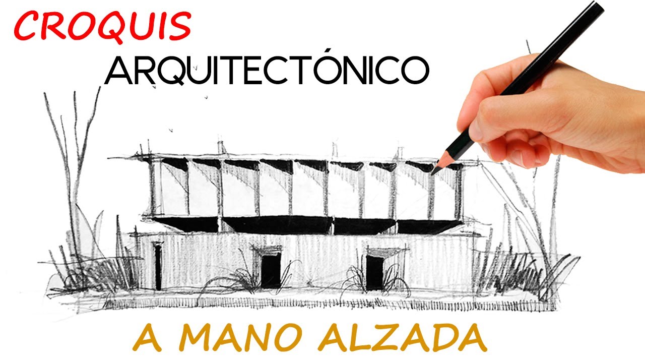 Croquis arquitectura a mano alzada | ¡500 Suscriptores! |