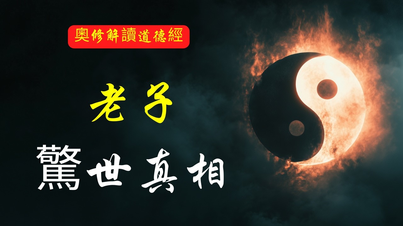老子的驚世真相：越無為，越無限！| 奧修 | 老子 | 道德經 | 三寶 | 慈愛 | 節制 | 不爭先 | 內心平靜 | 人生智慧 | 古代哲學 | 生活平衡