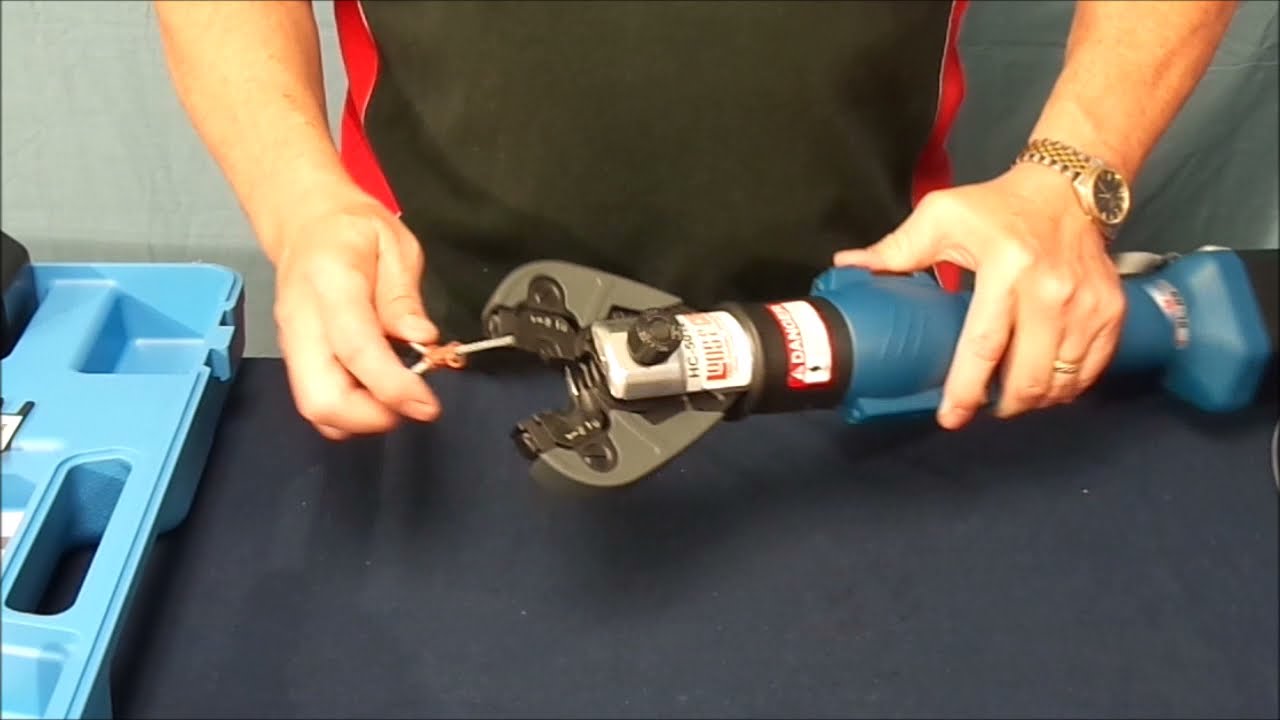 How To Use LOCOLOC® HC-5010-R Battery Powered Swager
