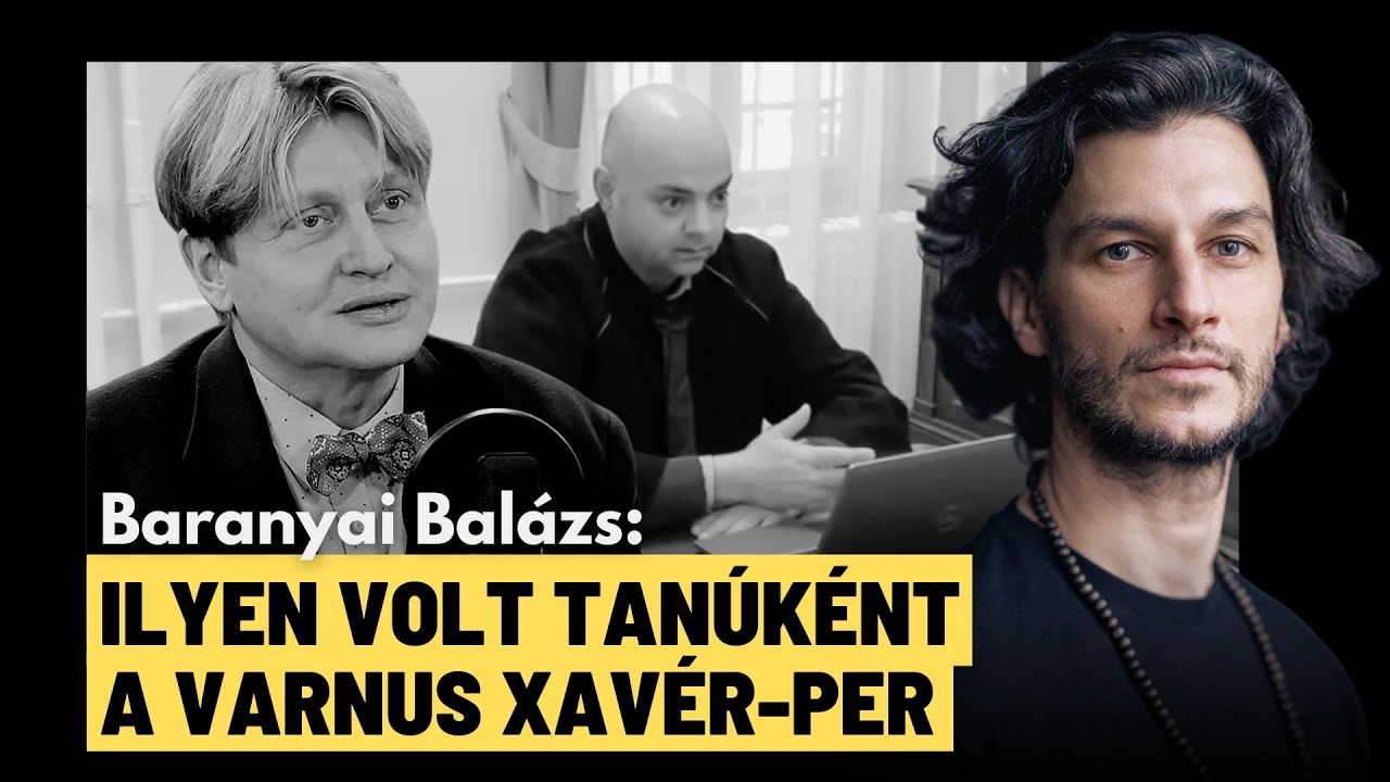 &Oacute;ri&aacute;si botr&aacute;ny a Varnus Xav&eacute;r peren - megsz&oacute;lal a tan&uacute;, Baranyai Bal&aacute;zs