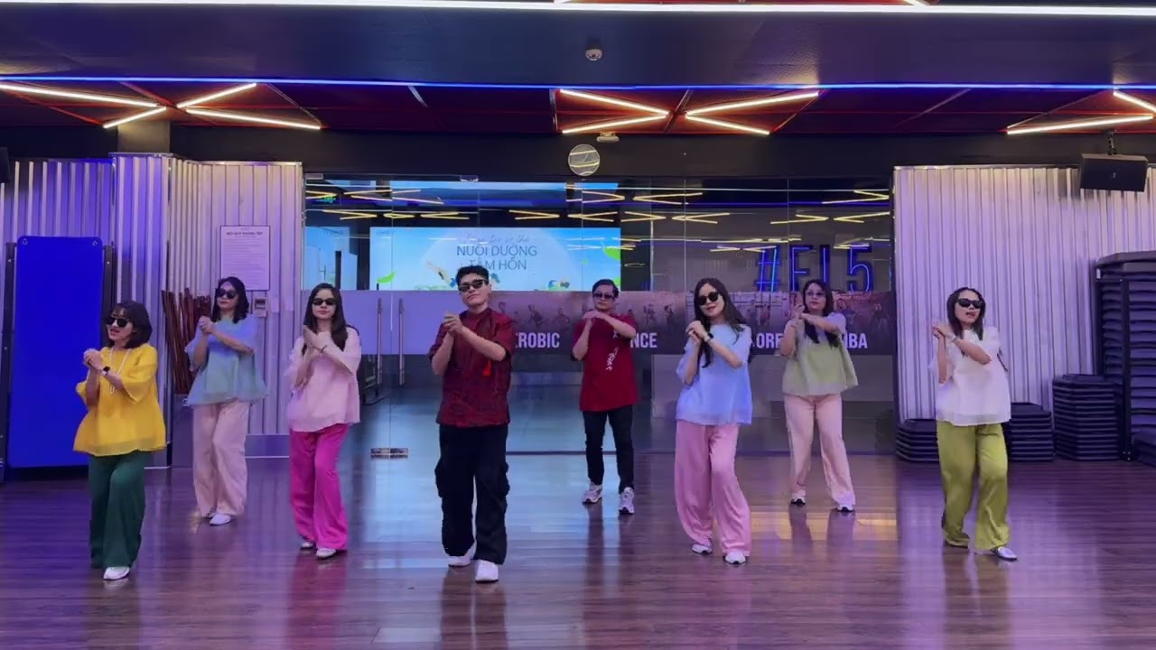 Xin Vía   | nhảy tết | nhạc tết| DanceFitness| Dance with