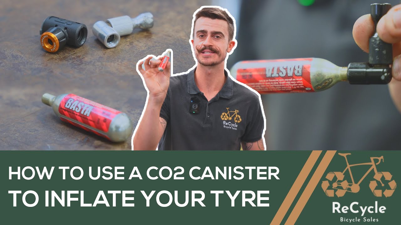 How to Use a CO2 Canister to Inflate Your Tyre