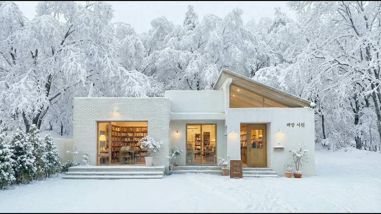 𝐩𝐥𝐚𝐲𝐥𝐢𝐬𝐭. 한적한 겨울의 서원책방