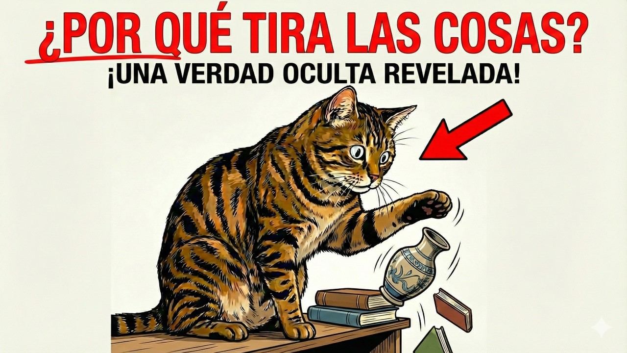 Tu Gato No Es Malo: La Ciencia Detrás De Por Qué Tira Tus Cosas Al Suelo