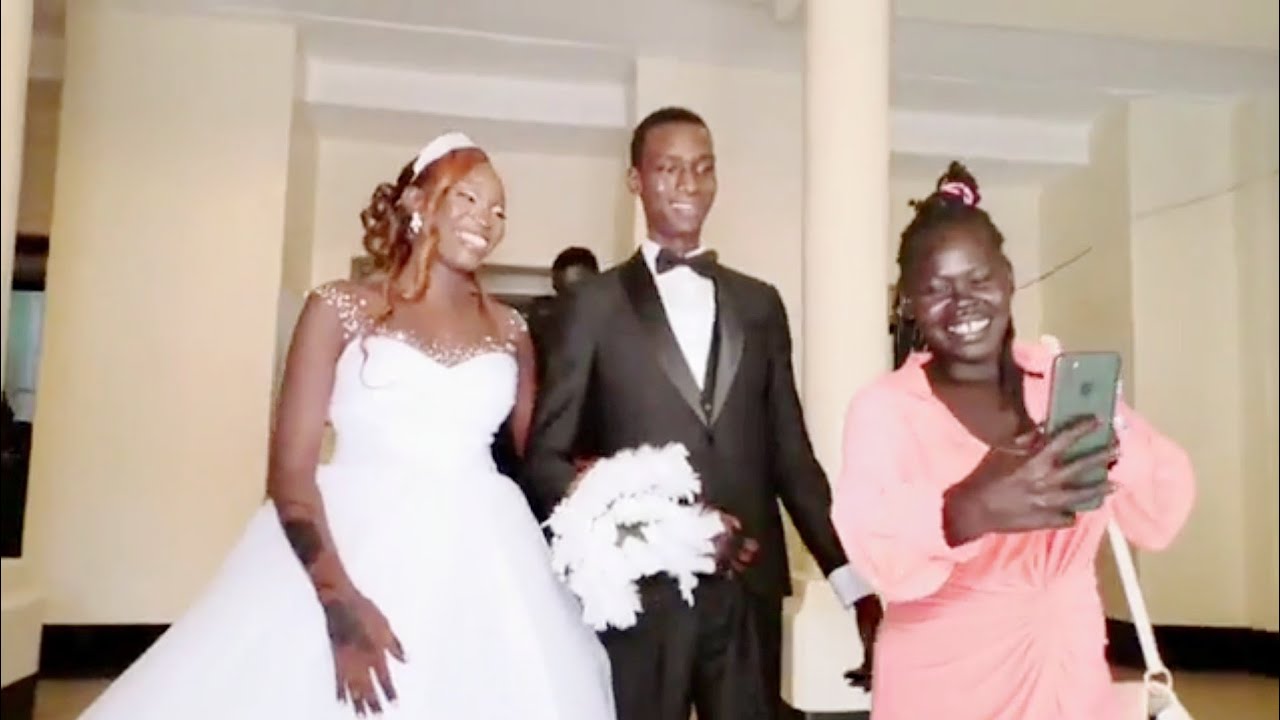 Wedding Ceremony of Eng. Deng Pieng Deng & Mrs. Nana Alfred Taban At Emmanuel Parish