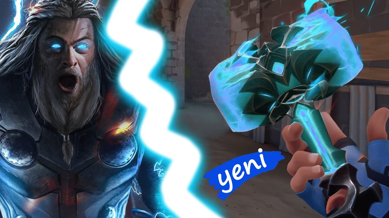 oha thor'un çekic'i mjölnir eklemişler lan :D (valorant yeni set)