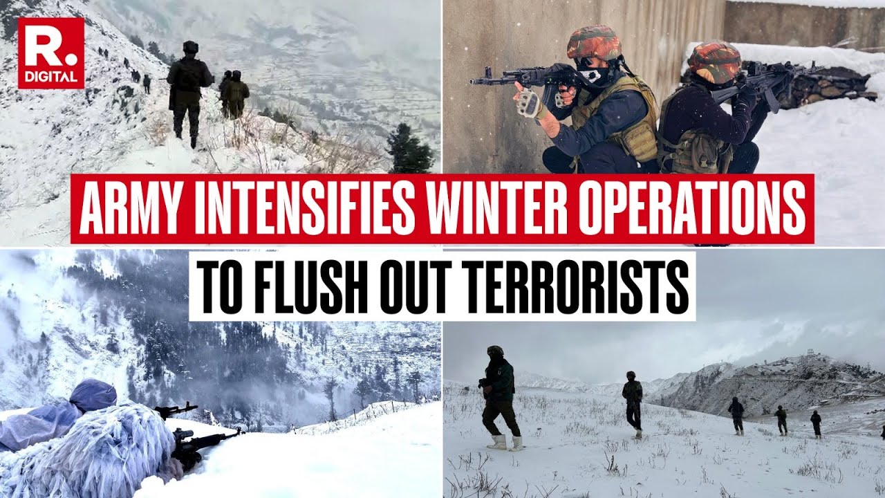 Indian Army Intensifies Anti-Terror Operations in Kashmir Hills to Flush Out Pakistani Terrorists