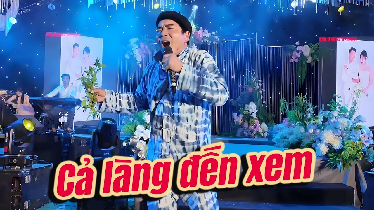 Cả Làng Bỏ Ăn Cỗ Ra Xem A Páo Hát Đám Cưới - Màn Văn Nghệ 'Đỉnh' Nhất