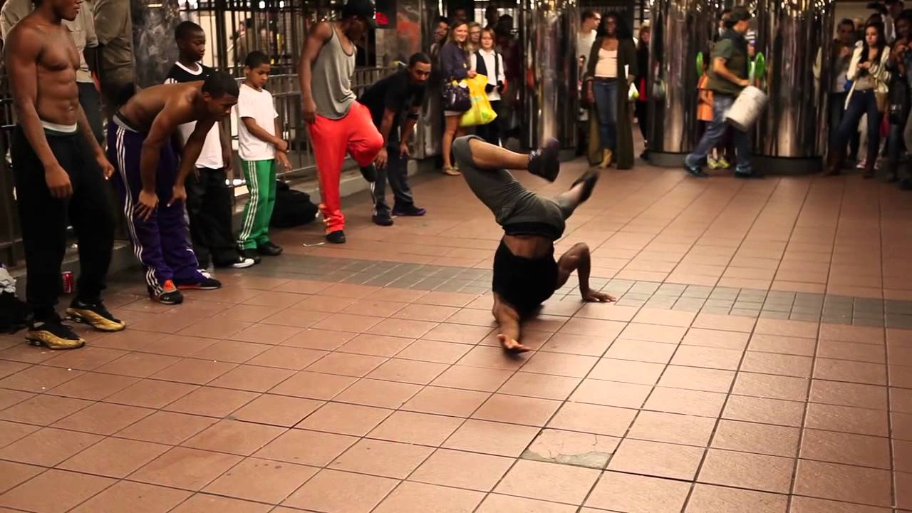 NYC New York Subway Metro Breakdance Dancing / NY Dance / HD
