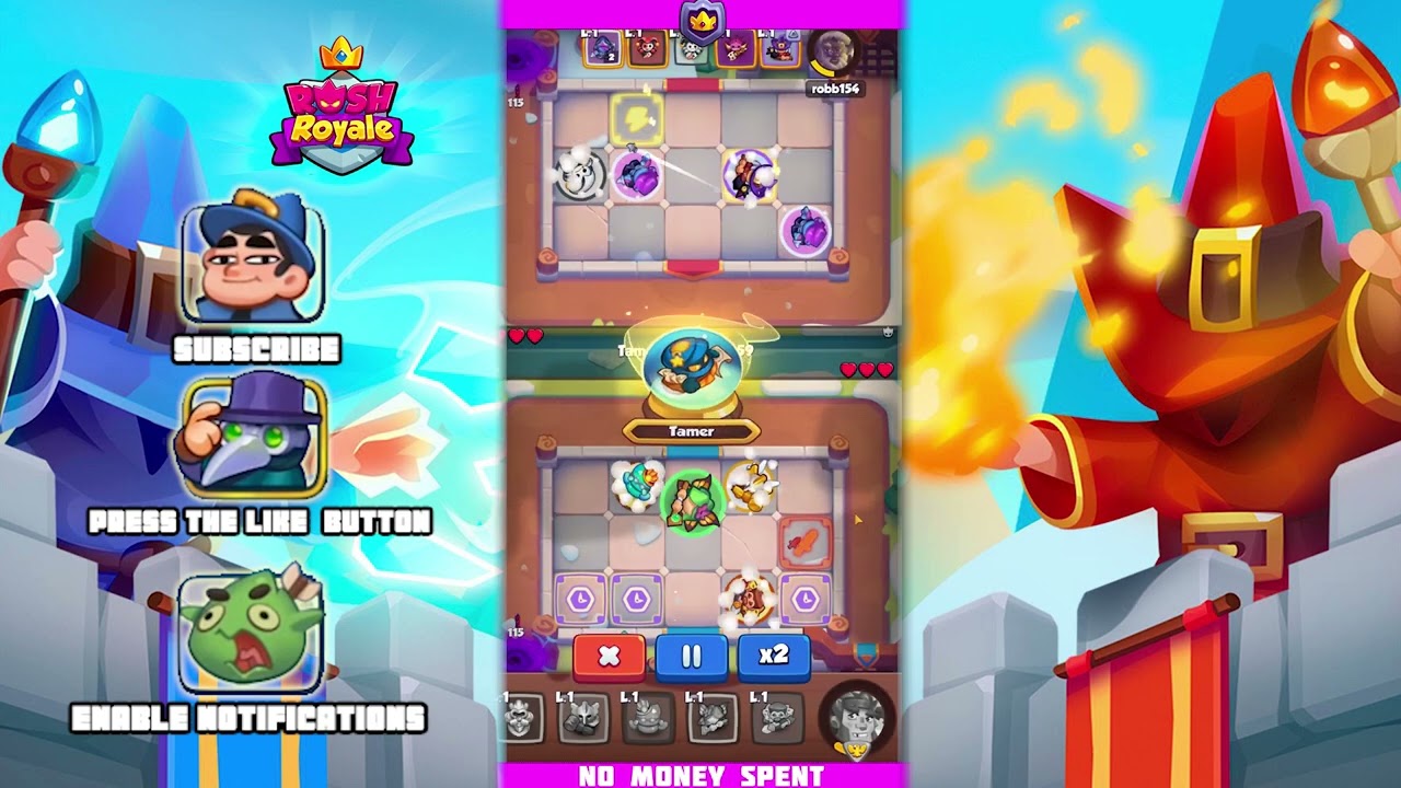 LVL 8 Inquisitor PVP ranking with Tapper | Rush Royale