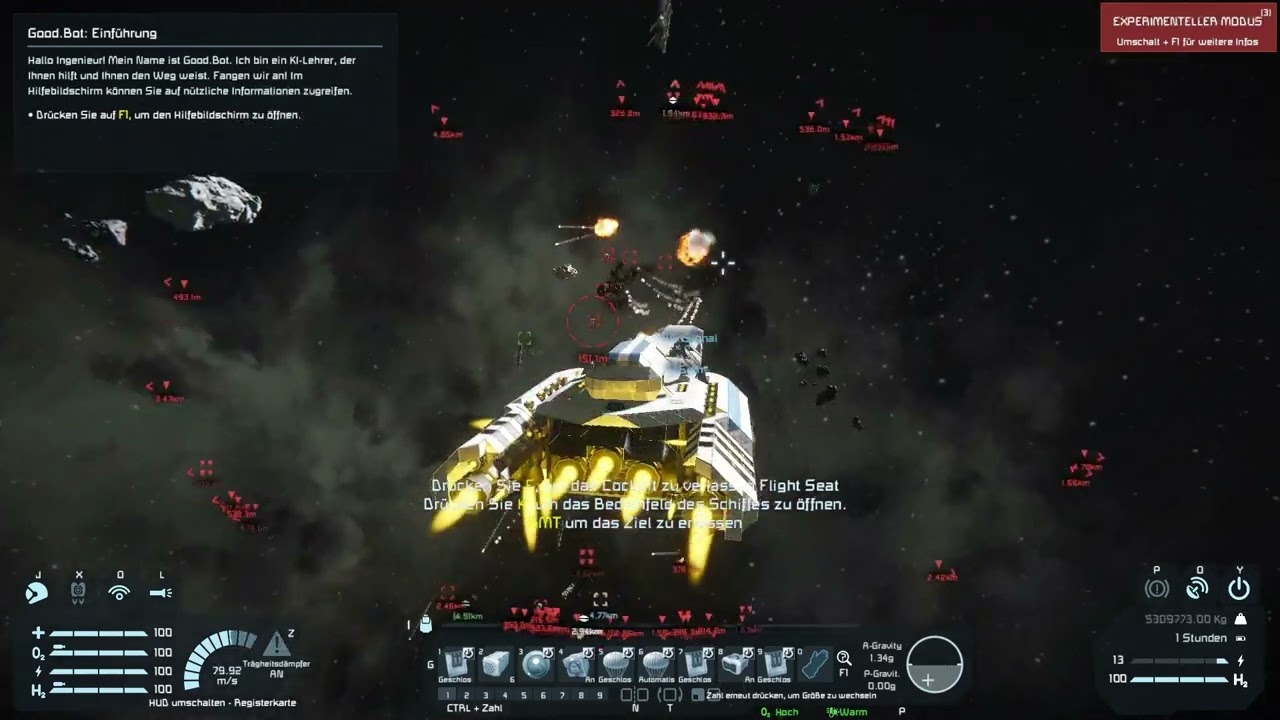 MASSIVE SPACE BATTLE TRAILER (EPIC) IN FERNOLA SPACE (SPACE ENGINEERS)