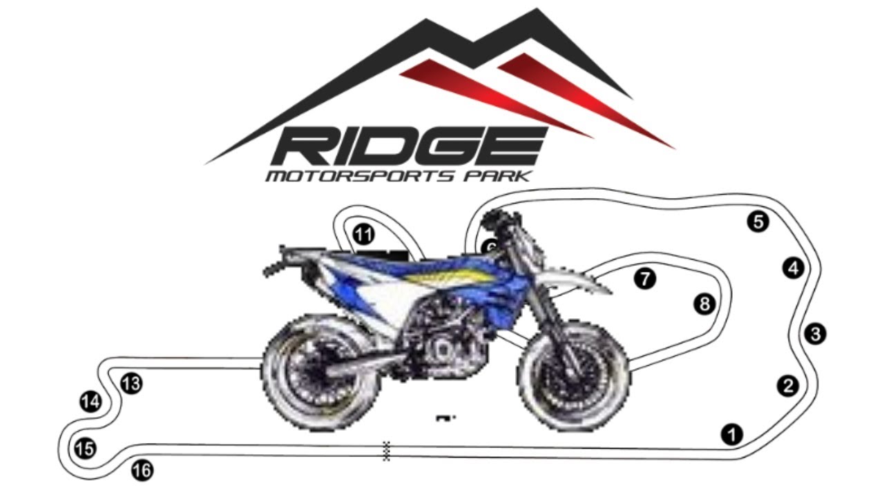 The Ridge track day September 10 & 11 2025 SUPERMOTO MADNESS
