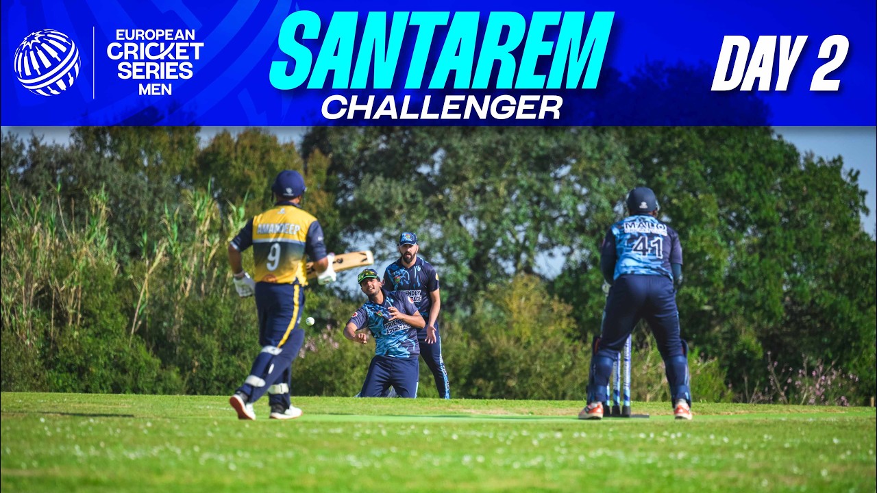 🔴 ECS Portugal | Challenger | Santarem | Day 2 | 25 Mar 2026 | T10 Live Cricket