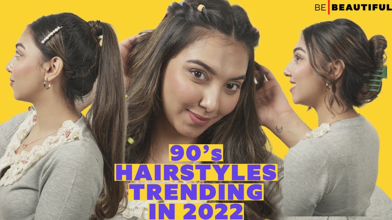 Recreating 90s Inspired Chic Hairstyles | DIY Hairstyle Tutorial | Be Beautiful