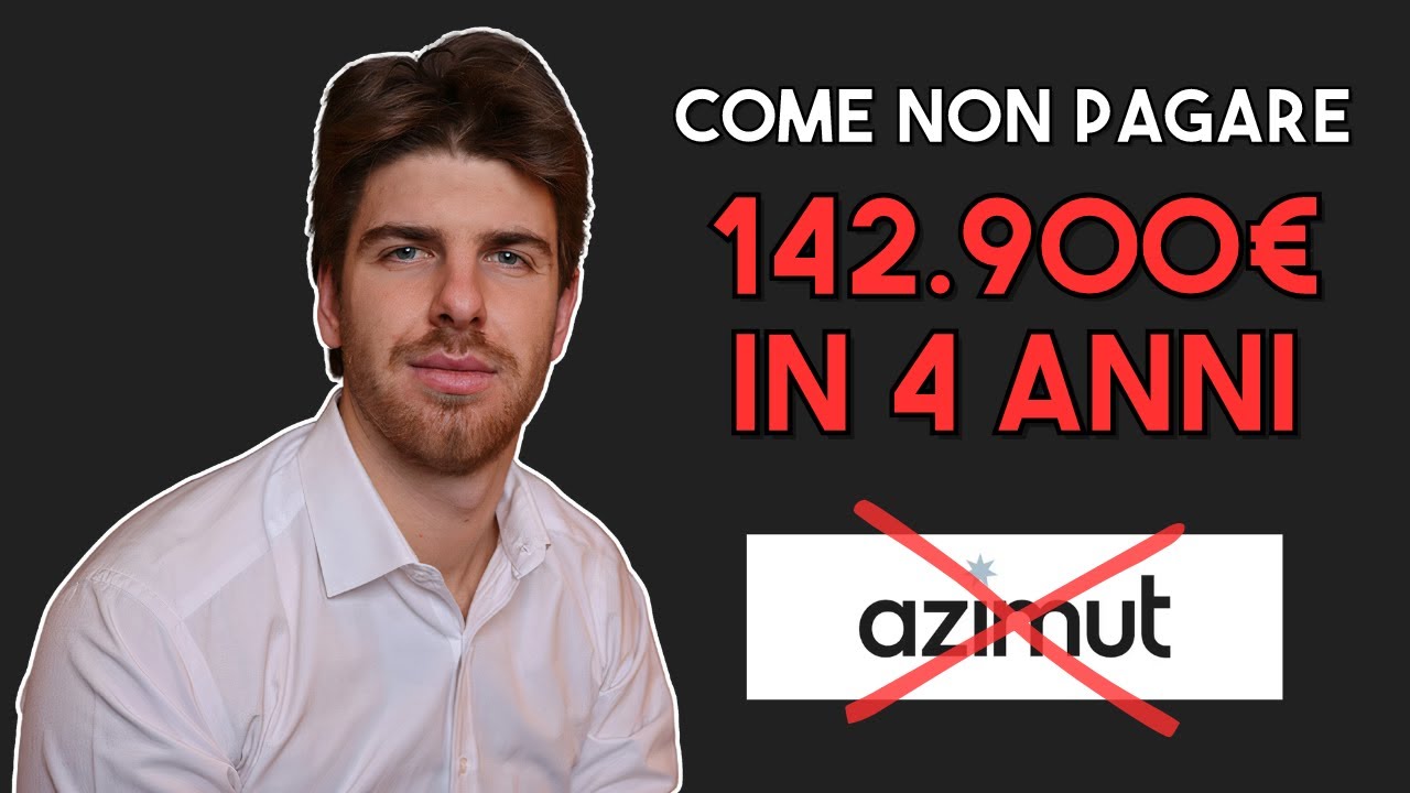 Come NON PAGARE 142.900€ di commissioni alla banca