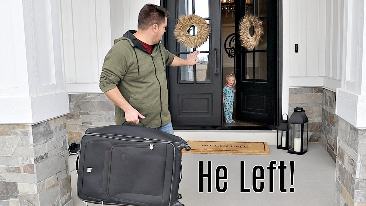 HE LEFT US!