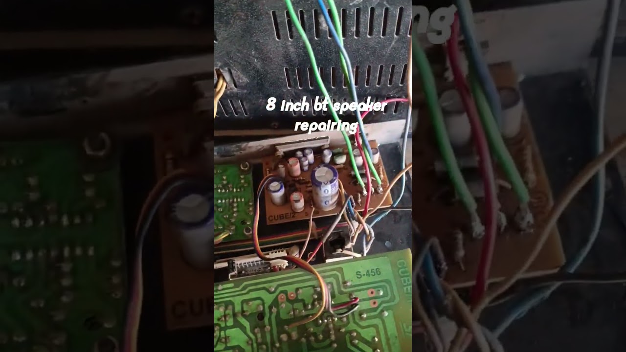 8 inch BT speaker repairing 