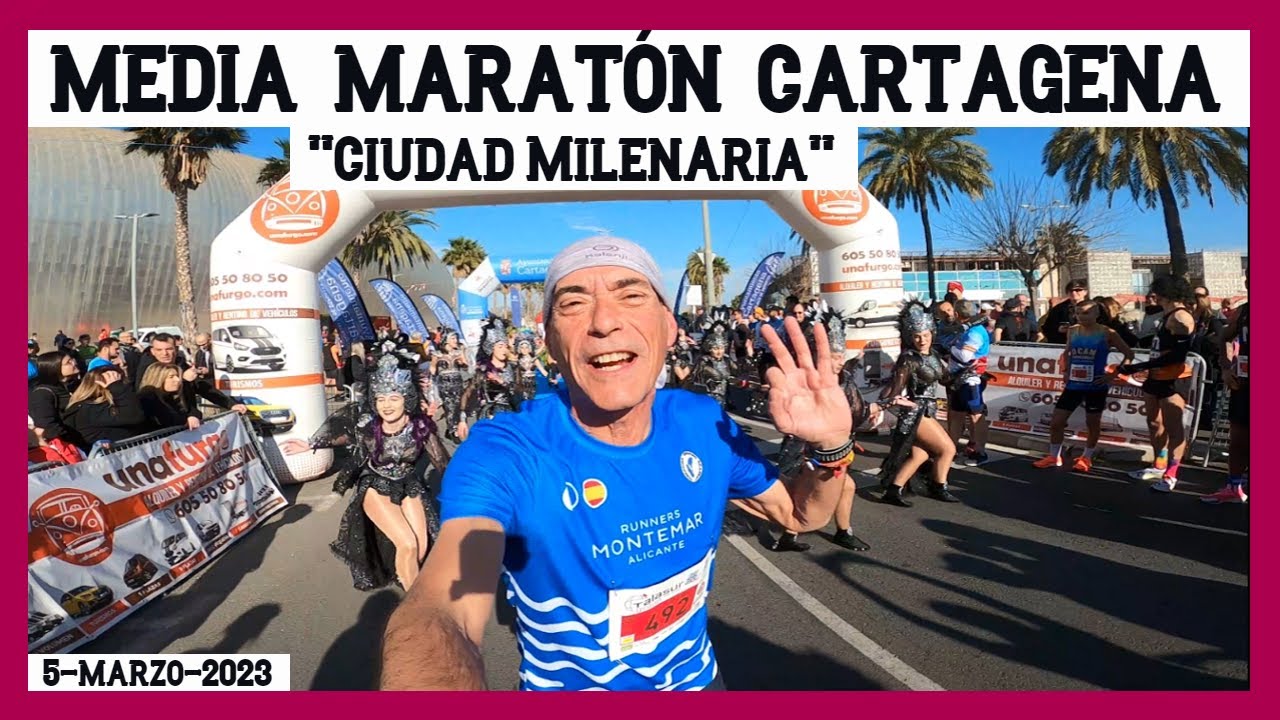 🏃🏽 MEDIA MARAT&Oacute;N CARTAGENA & 10K - 5 de marzo de 2023 #running #carreras #cartagena #mediamaraton