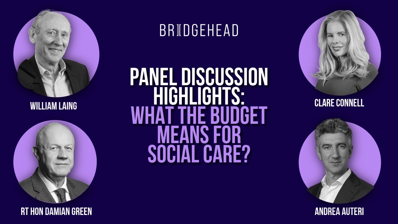 PANEL HIGHLIGHTS: What the Budget Means for Social Care?