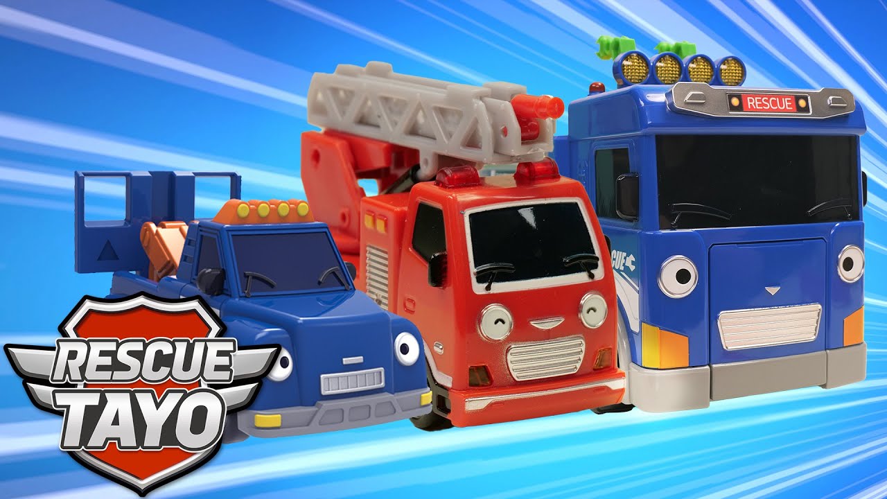 Rescue Team in Action!🚨 | Rescue Team Stories & Songs Play Compilation | Tayo Rescue