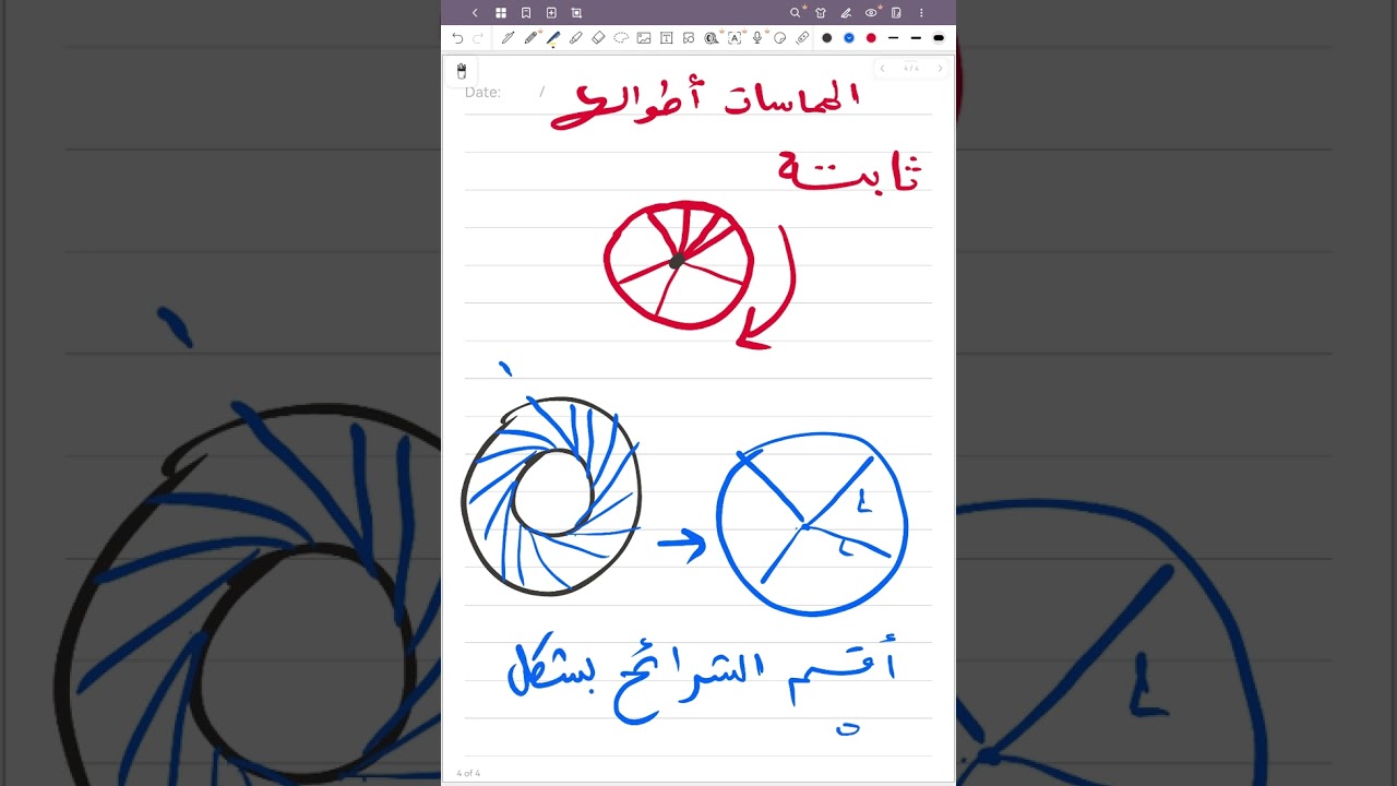 الشرائح المماسية