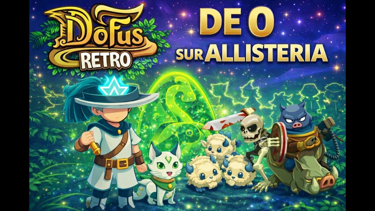 [DOFUS RETRO] TEAM DE 0 SUR ALLISTERIA SANS DOUBLON #2