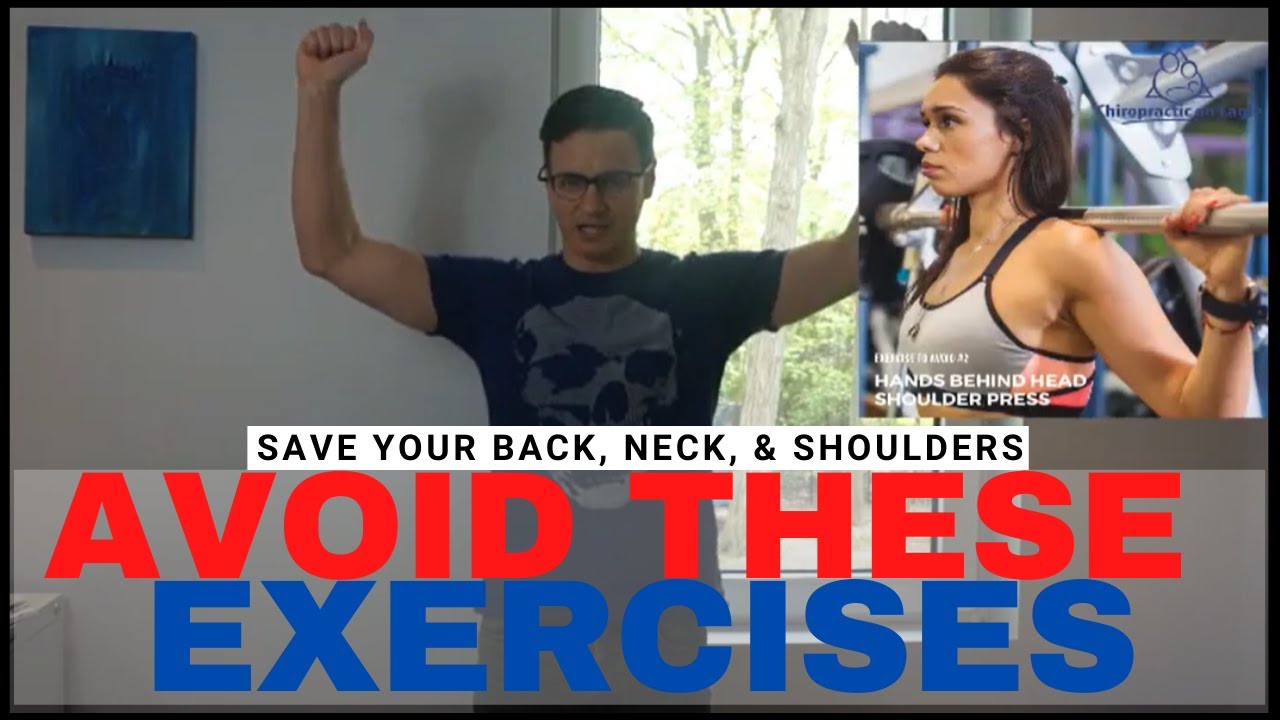 Avoid These Exercises To Avoid Back & Shoulder Injuries | Dr. Jon Saunders | Newmarket Chiropractor