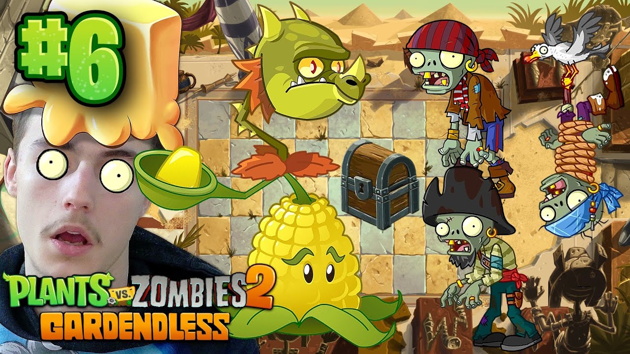 Plants vs. Zombies 2 Gardenless🌻🧟#06 Die Geschwinden Zombies der  Piratensee