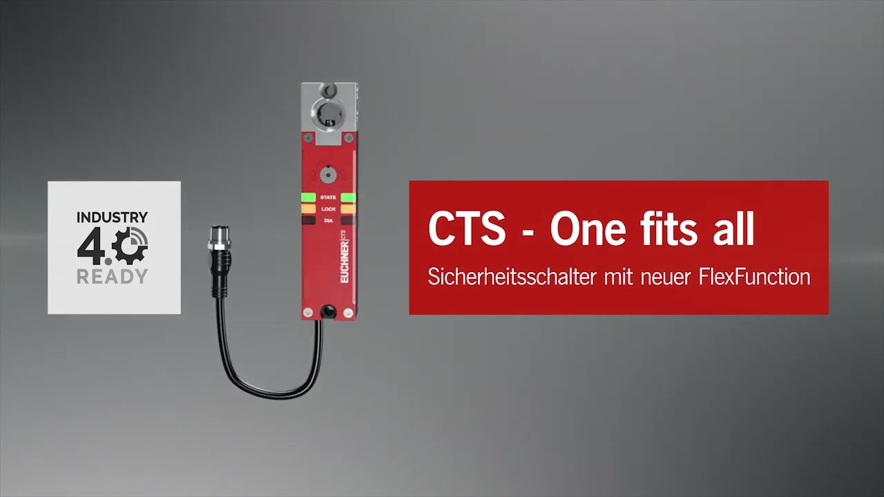 CTS - One fits all - Sicherheitsschalter mit neuer FlexFunction