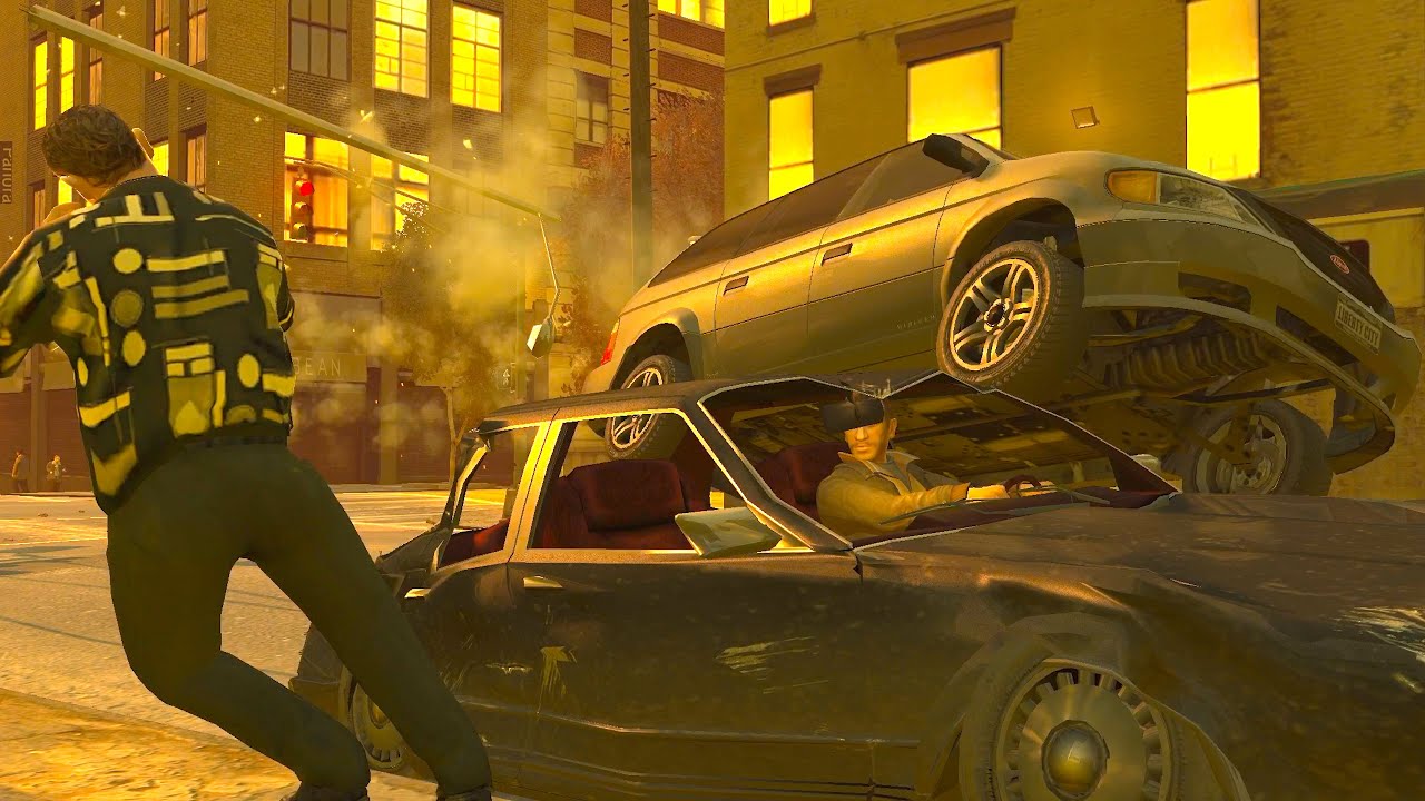 GTA 4 but the traffic is 9999999% FASTER