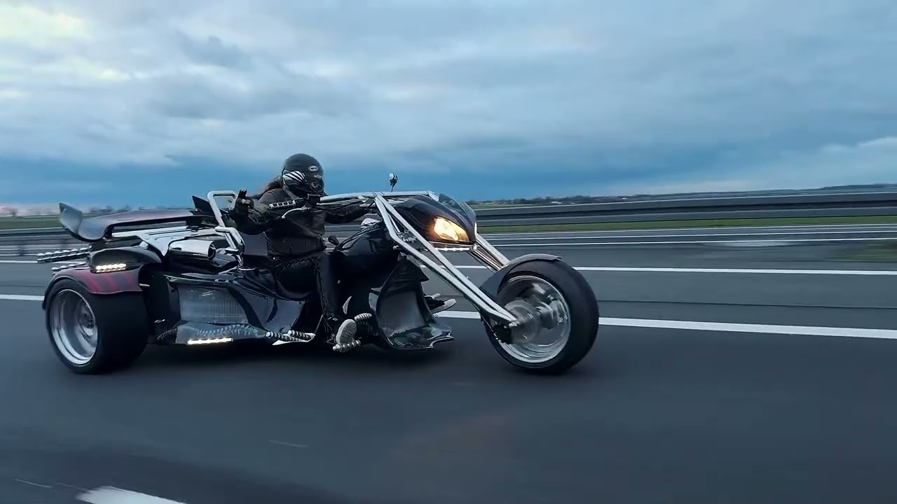 Kaszpir Trike V8 Grey Reaper и музыка для бунтарей, байкеров, королей дорог. Southern Rock Ride.