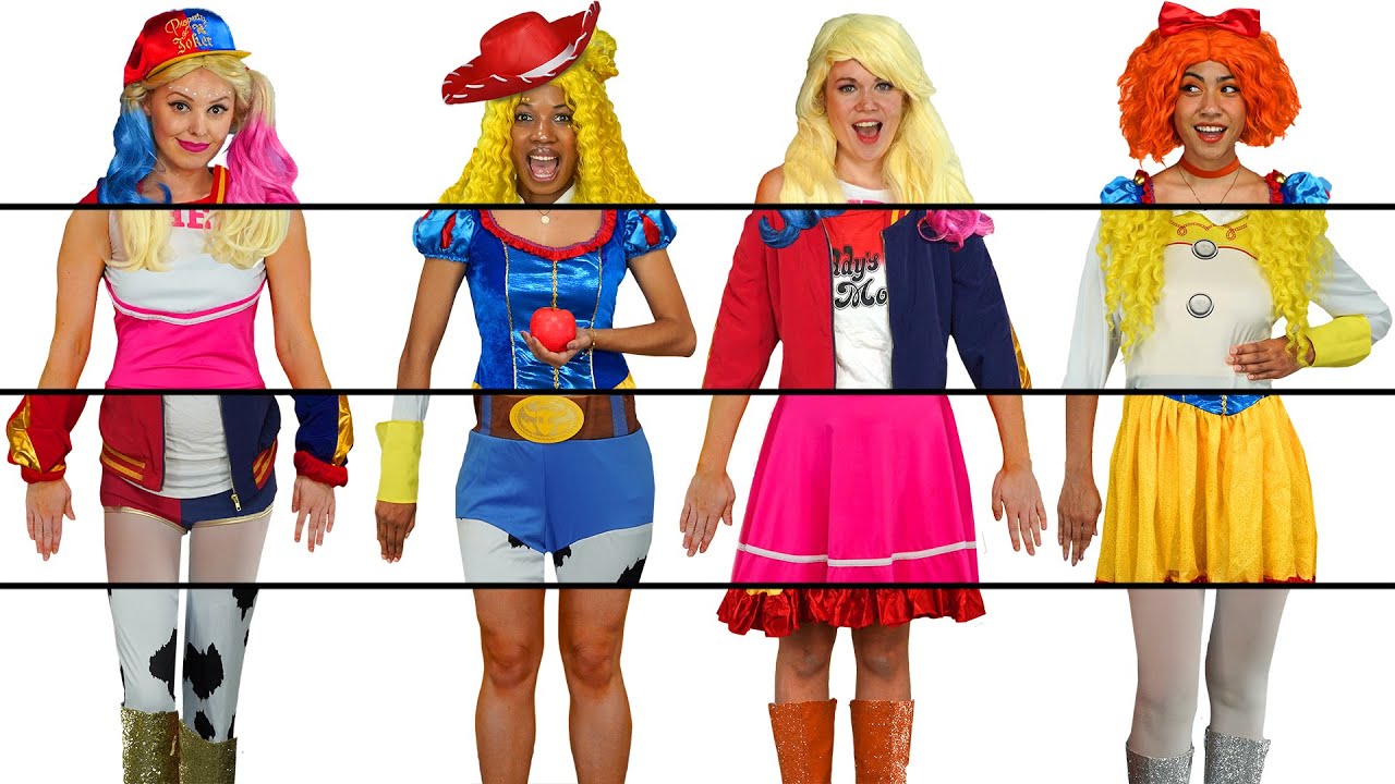 COSTUME SWITCH UP. THE SUPER POPS MYSTERY CLOTHES SWAP FOR HALLOWEEN. Totally TV Originals