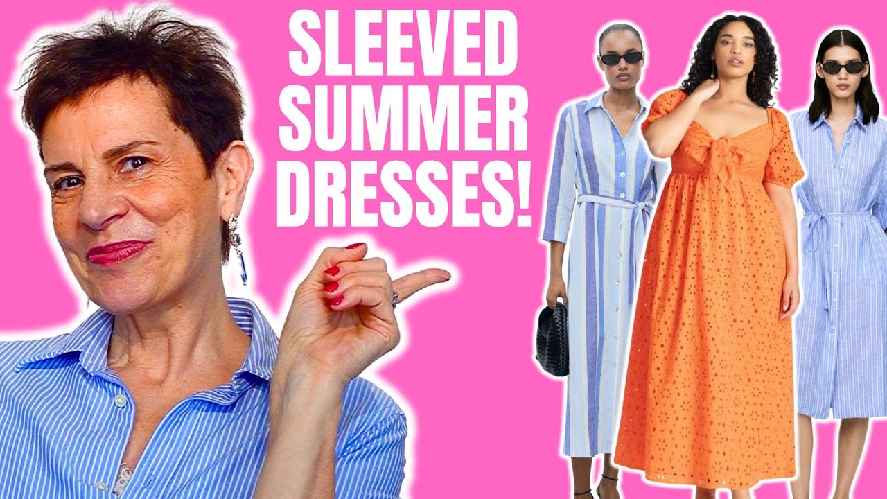 SLEEVED SUMMER DRESSES You Need Right Now! Women Over 50