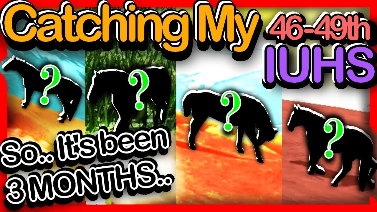 CATCHING My 46-49th IUHs! (Short Compilation) 🐎 - Wild Horse Islands Roblox