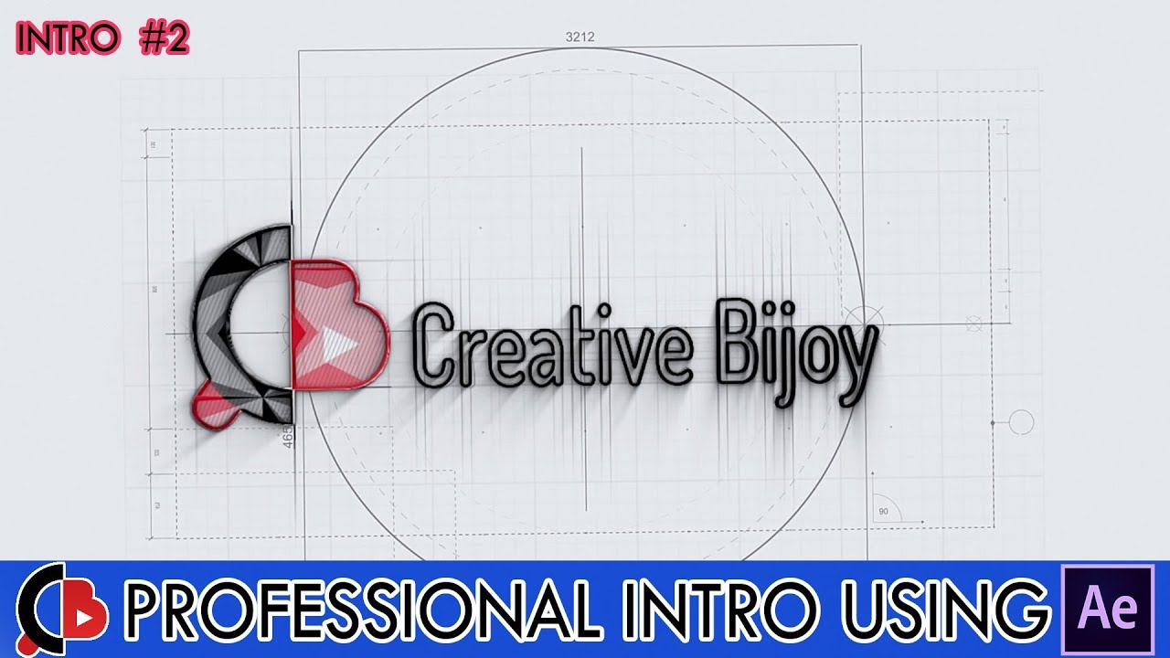 How To Make Professional Intro Using Adobe After Effects (Hindi) - Creative Bijoy