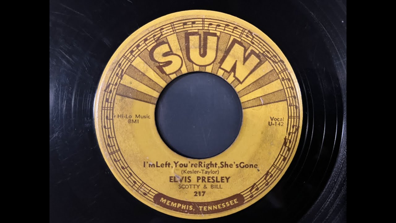 Elvis Presley - I'm Left You're Right She's Gone