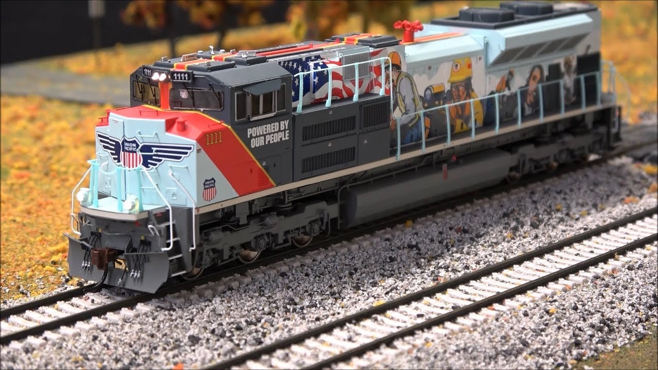 Sneak Peek: Athearn UP 1111 Powered By Our People SD70ACe Locomotive w/Tsunami 2!