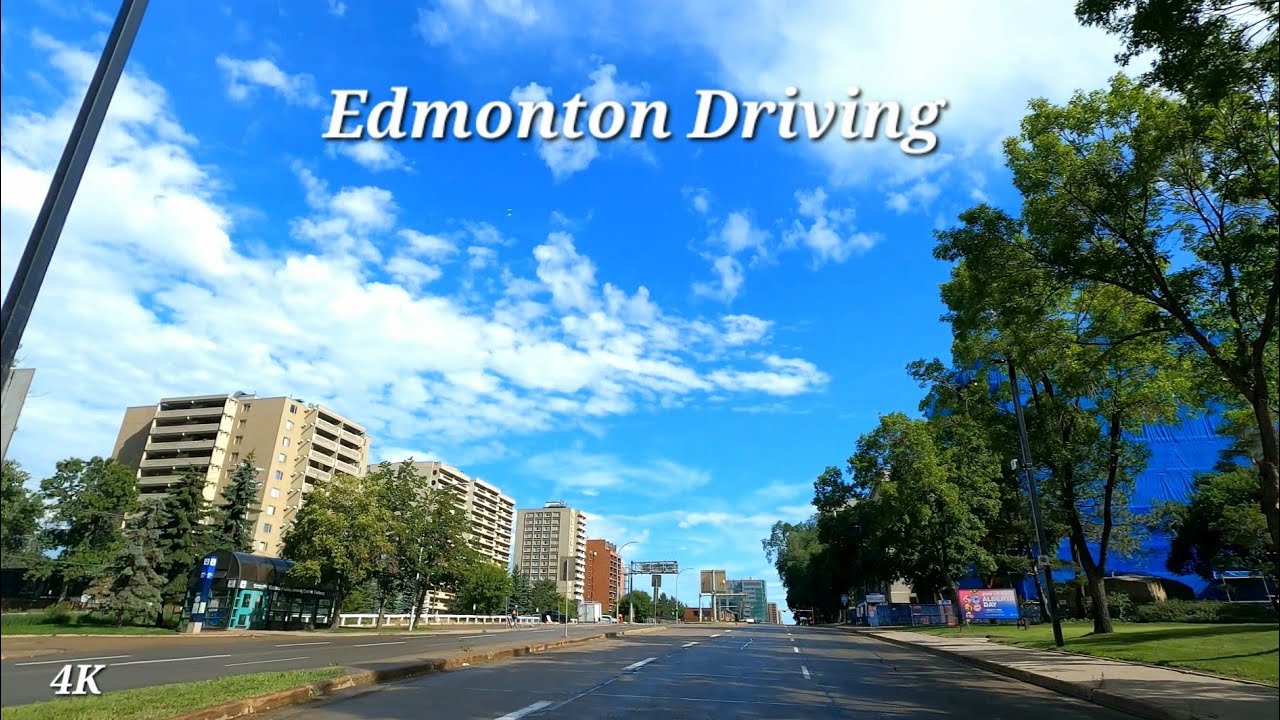 Driving around Edmonton, Summer 2025  