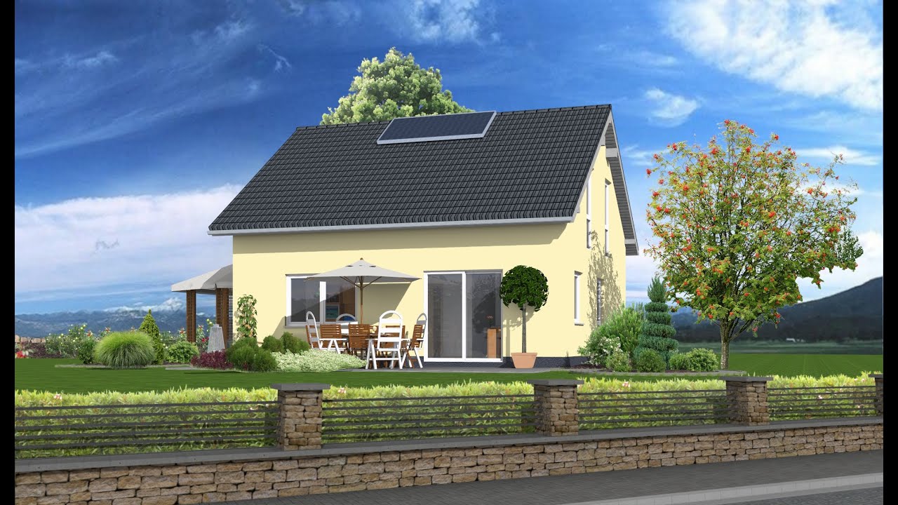 Das Einfamilienhaus 92 VF-Hauskonzepte f&uuml;r Menschen die Kosten bewusst Bauen wollen.