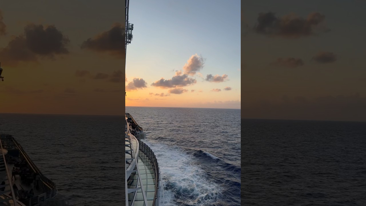 What a nice sunset #cruise #msc #seashore #msc2024